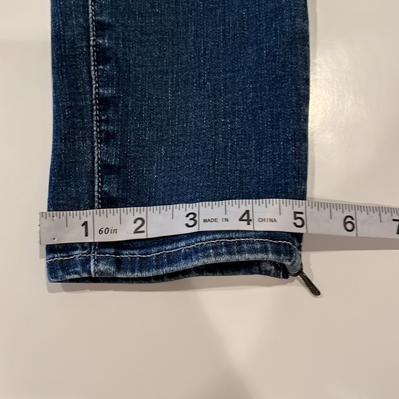 Ag Adriano Goldschmied The Zip Up Legging Ankle Size 30R - Picture 7 of 16